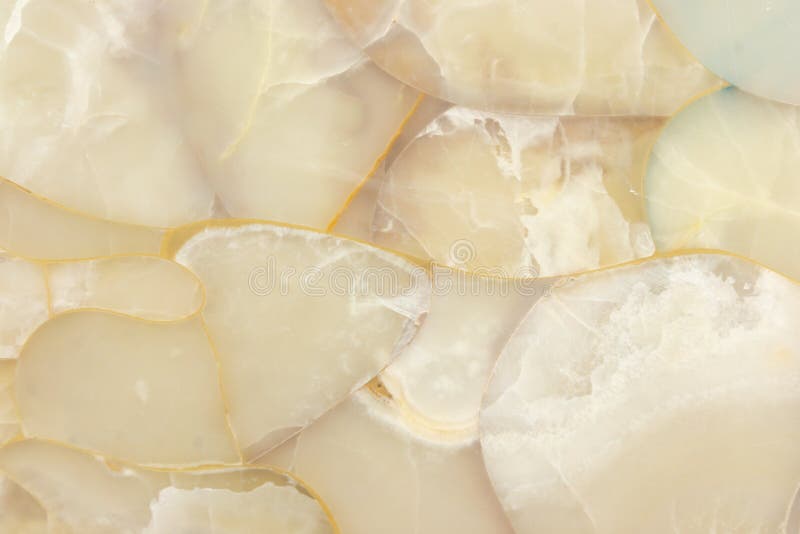 White Quartz Natural Stone Mosaic Gemstone Surface Background C