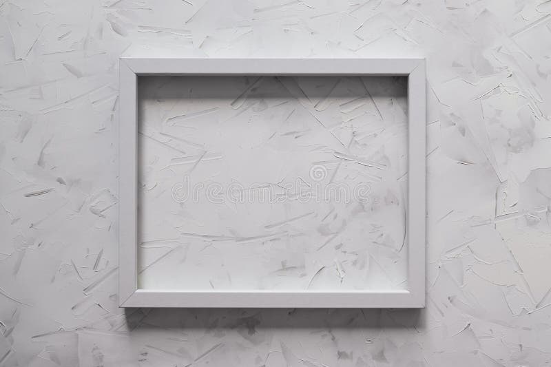 White rectangular picture frame mock-up with copy space for yout text or image on top of white background royalty free stock photo White rectangular picture frame mock-up with copy space for yout text or image on top of white background royalty free stock photo