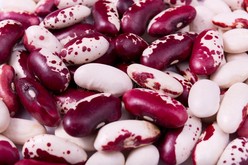 Red and white beans stock image. Image of soya, beans 37473149
