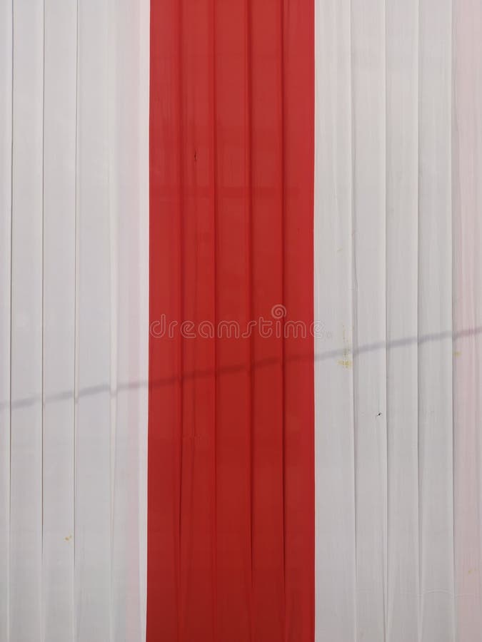 White and Red Colour Pattern Background by Curtain in Marriage Function  Stock Image - Image of line, vertical: 171574705