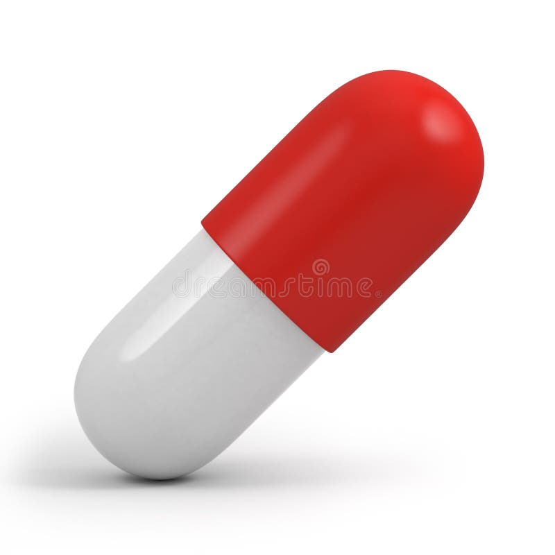 White and red pill