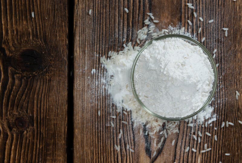 White Rice Flour stock photo. Image of ingredient, grain 59653206