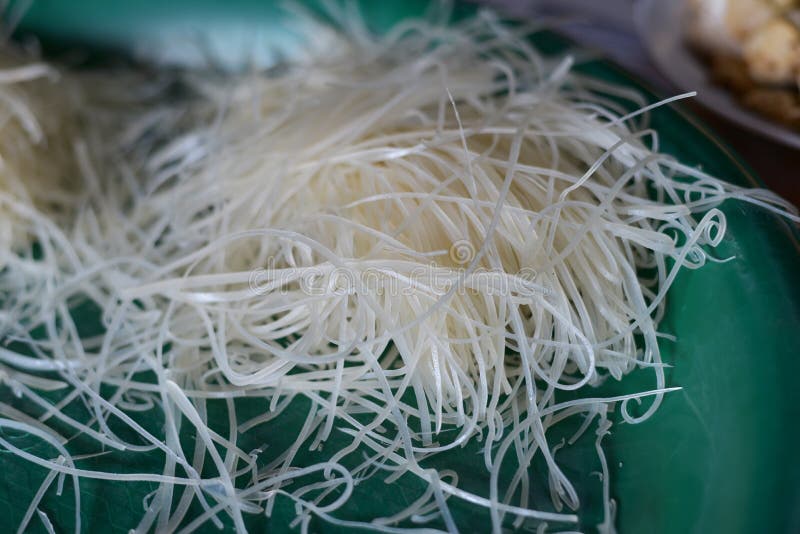 White Rice Noodles stock image. Image of street, delicious 57050379