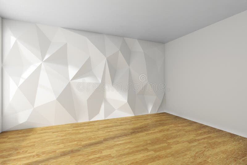 White room corner with rumpled wall and wooden parquet floor royalty free illustration White room corner with rumpled wall and wooden parquet floor royalty free illustration