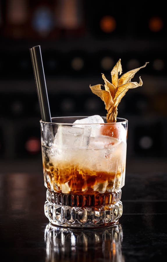White Russian Cocktail Stock Photo Image Of Portion 7