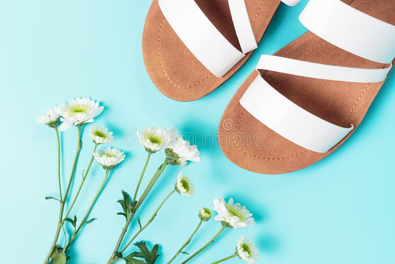 Sandals and Flowers on a Hawaii Beach Stock Image - Image of escape ...