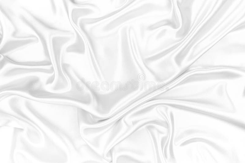 White Satin Fabric Texture Background Stock Image Image of background
