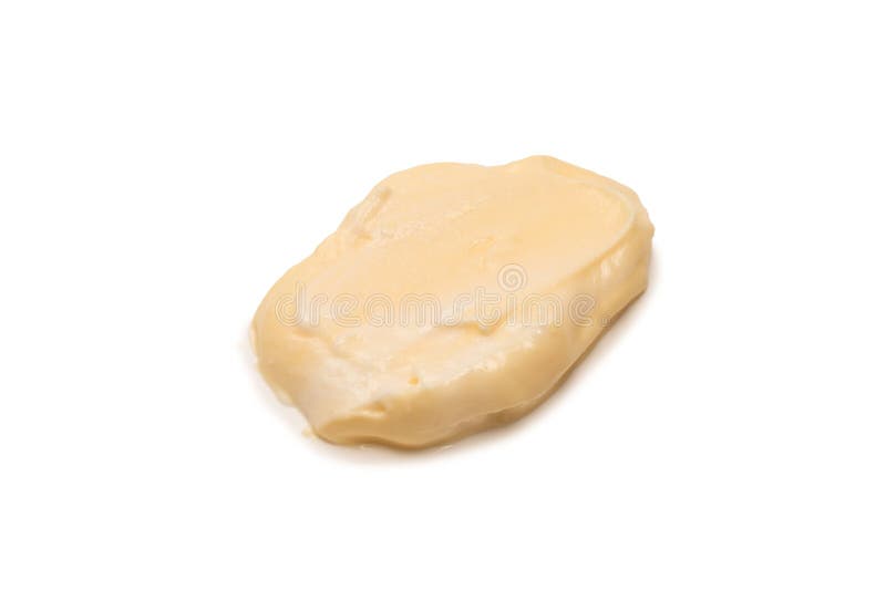 White Sauce Splashes Isolated on White Background Stock Photo - Image ...