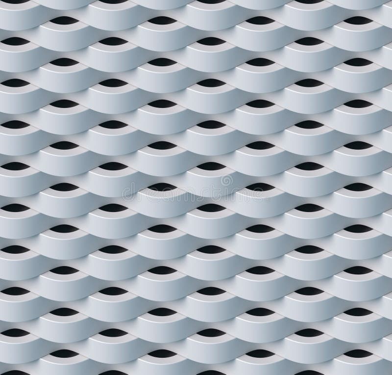 White seamless texture surface pattern. 3d rendering