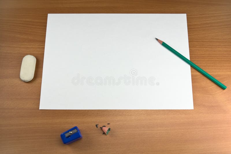 White sheet stock photo. Image of plan, education, rubber - 4613952
