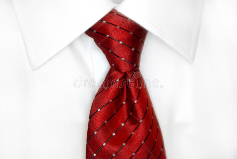  White  Shirt  Red  Tie  stock photo Image of office 