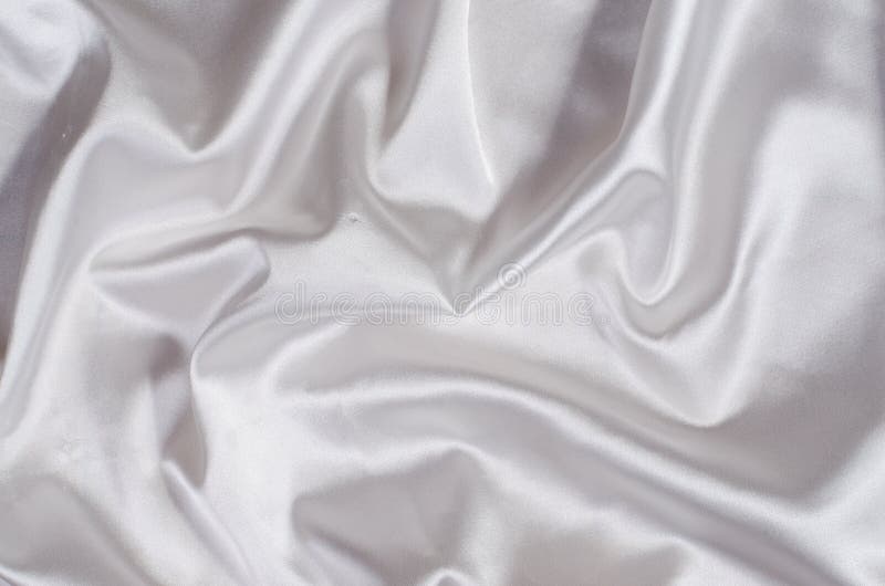 White silk satin fabric stock image. Image of drapery - 49007051