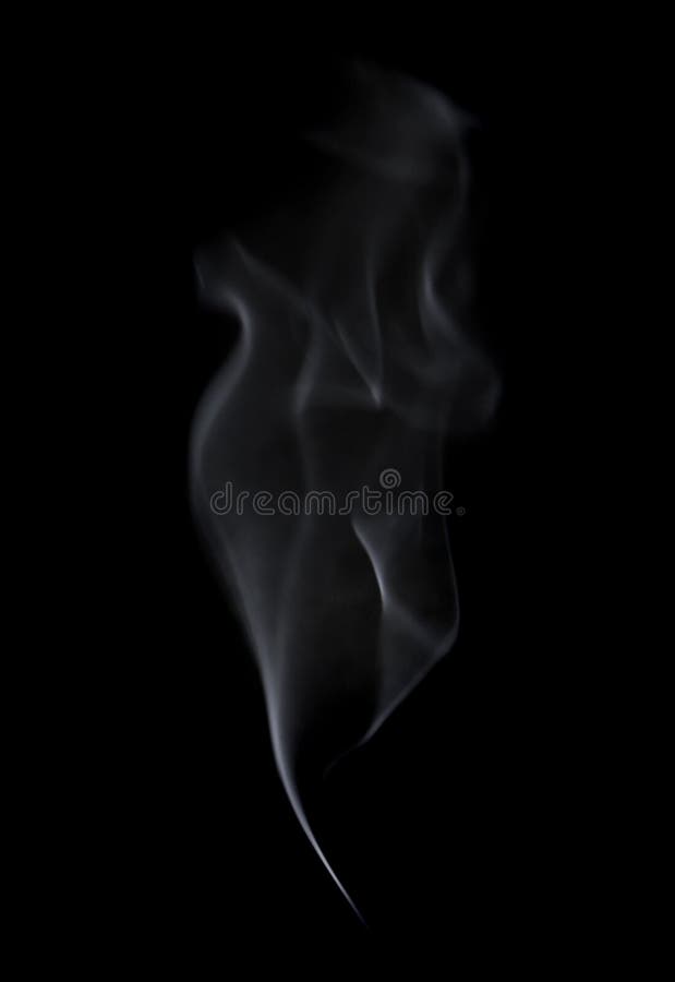 White Smoke on Black Background Stock Photo Image of motion, mist
