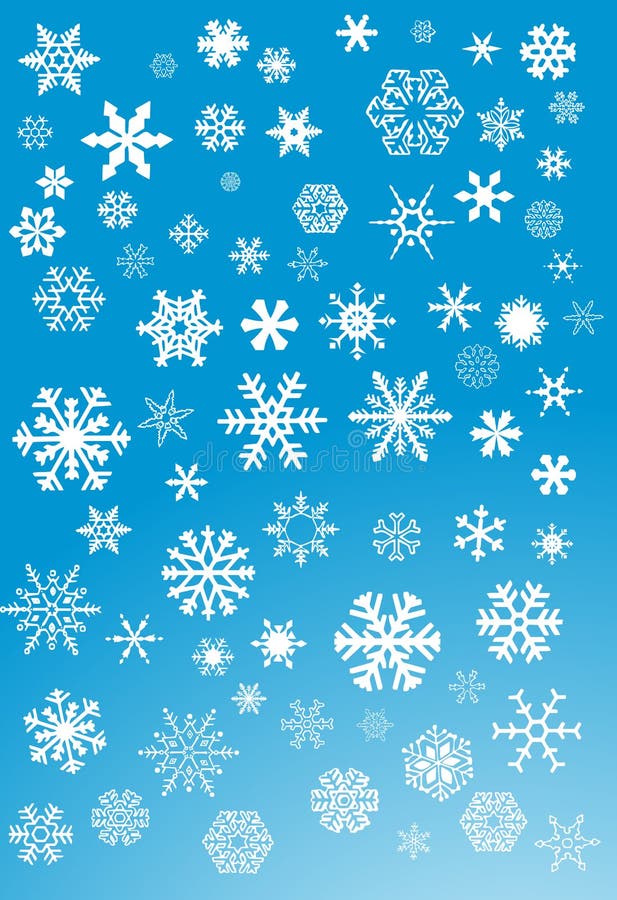 White Snowflakes Picture. Image: 6446304
