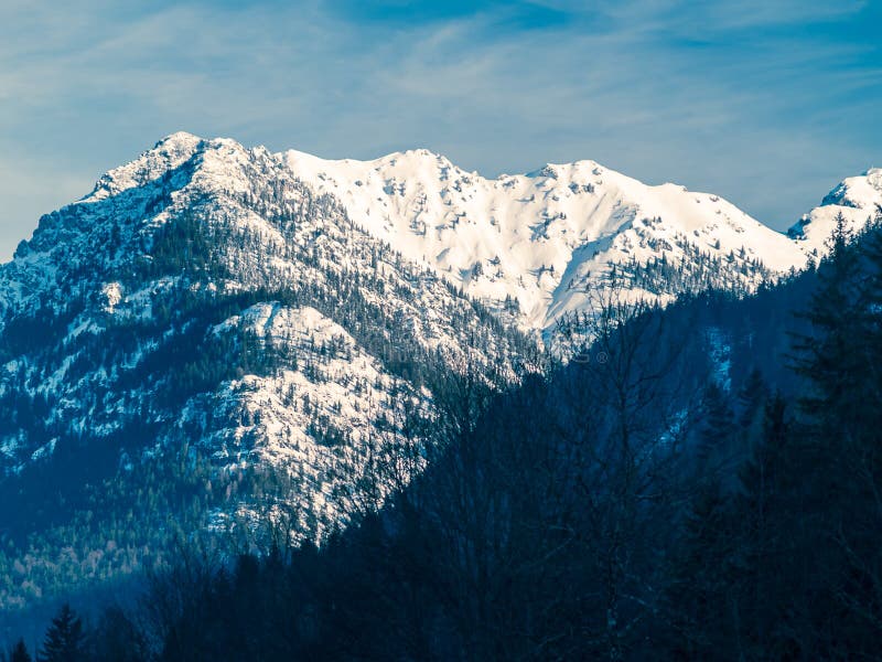 Alps in Bavaria Germany royalty free stock photography Alps in Bavaria Germany royalty free stock photography