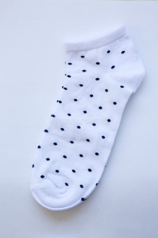 Women`s socks in dots stock image. Image of wool, background - 115255621