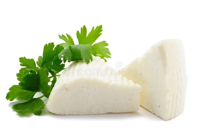 White Cheese Served on Plate Stock Photo Image of feta, blue 10457512