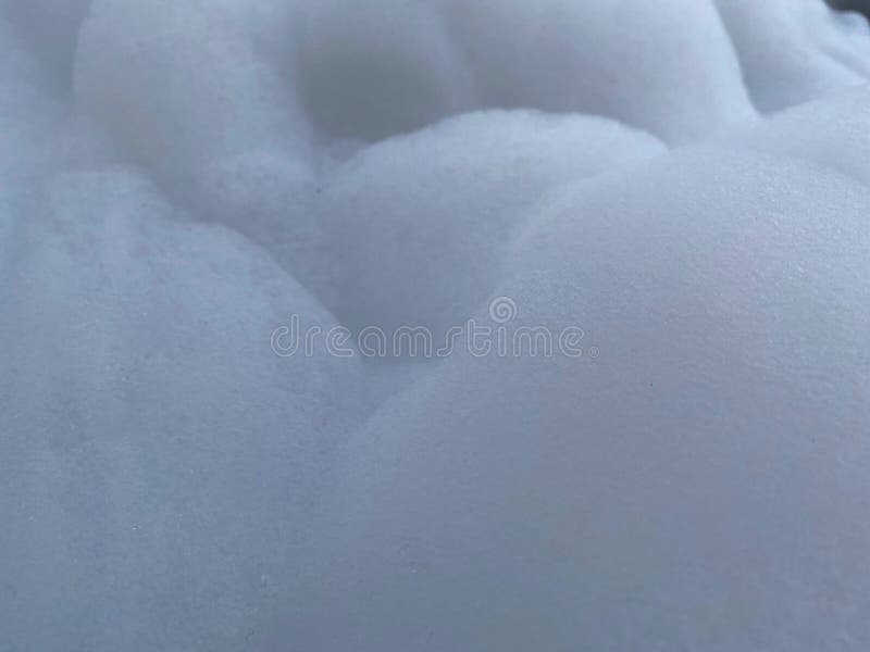 White Softness Foam Bath in Bathtub. Stock Image Image of snowy