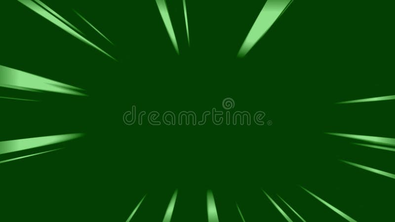 White Speed Lines with Green Screen Background Stock Footage