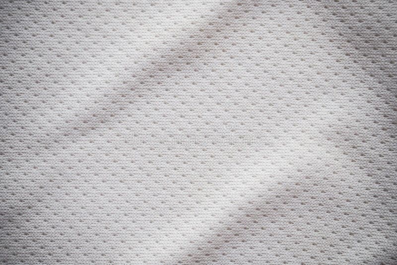 White sports jersey fabric texture