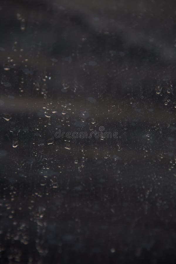 White Spots on Black Glass for Texture and Design Stock Image Image