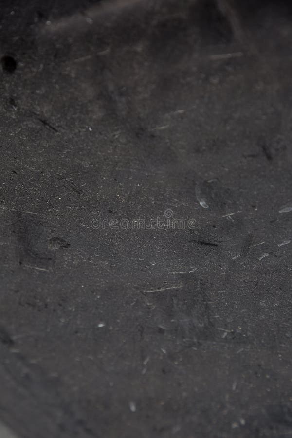 White Spots on Black Glass for Texture and Design Stock Photo Image