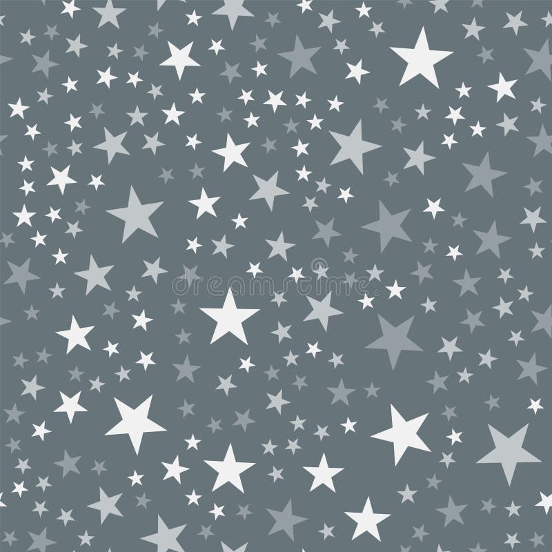White Stars Pattern on Grey Background. Stock Vector - Illustration of grey, repeated: 114434398 White Stars Pattern on Grey Background. Stock Vector - Illustration of grey, repeated: 114434398