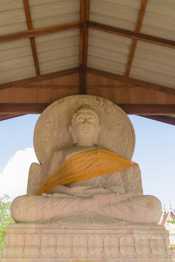 White Stone Carving for Buddha Sitting Statue Stock Image Image of wise, faith 52541369