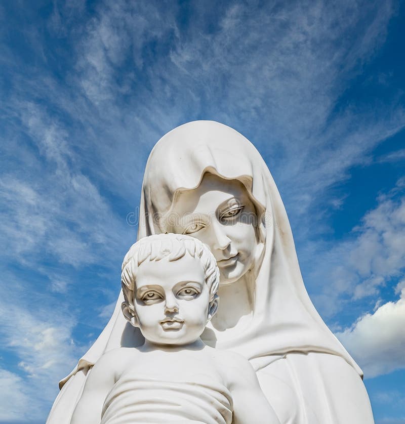 Statue of Madonna and Child