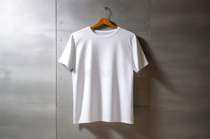 https://thumbs.dreamstime.com/b/white-t-shirt-hangs-hanger-against-concrete-wall-place-text-white-t-shirt-hanging-hanger-288189820.jpg