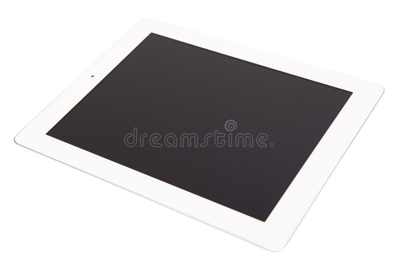 Blank Screens Black Tablets Pc Horizontal Stock Image Image of empty