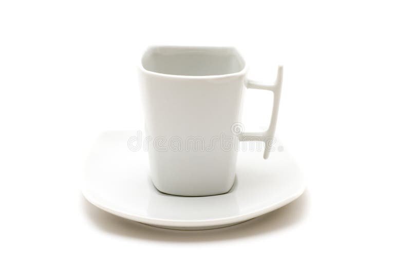White tea cup stock image. Image of service, crockery 4828467