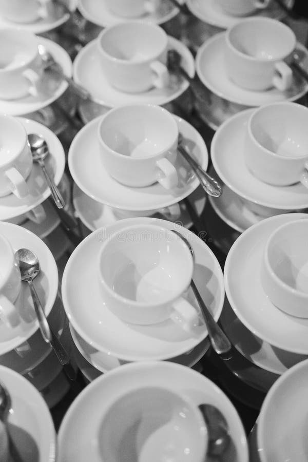 White tea mugs stock photo. Image of kitchenware, liquid 52592996