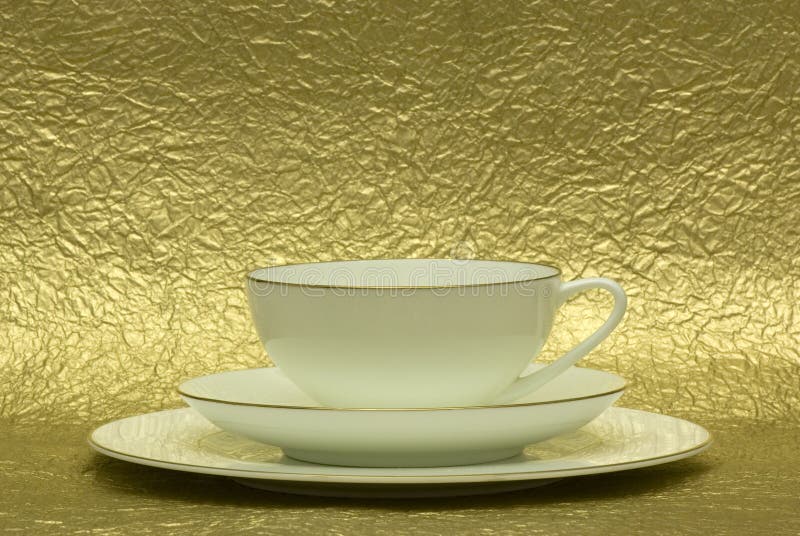 White Teacup Isolated on White Stock Image Image of breakfast