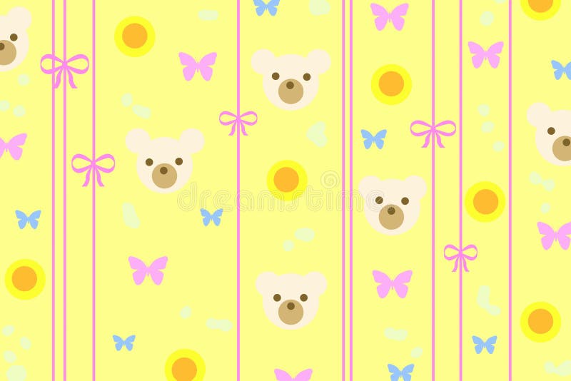 White Teddy Bear Wallpaper