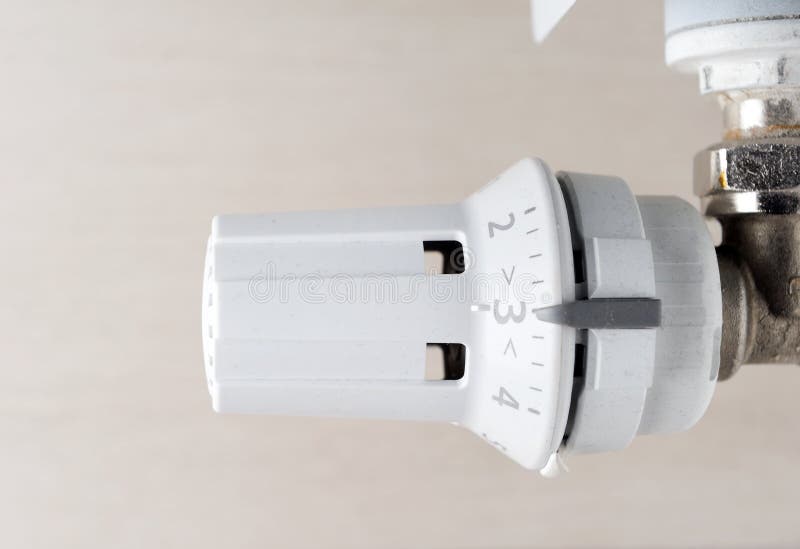 Temperature Regulator, Thermostatic Radiator Stock Photo Image of