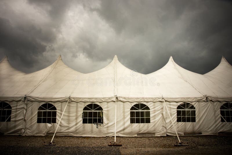 White tent