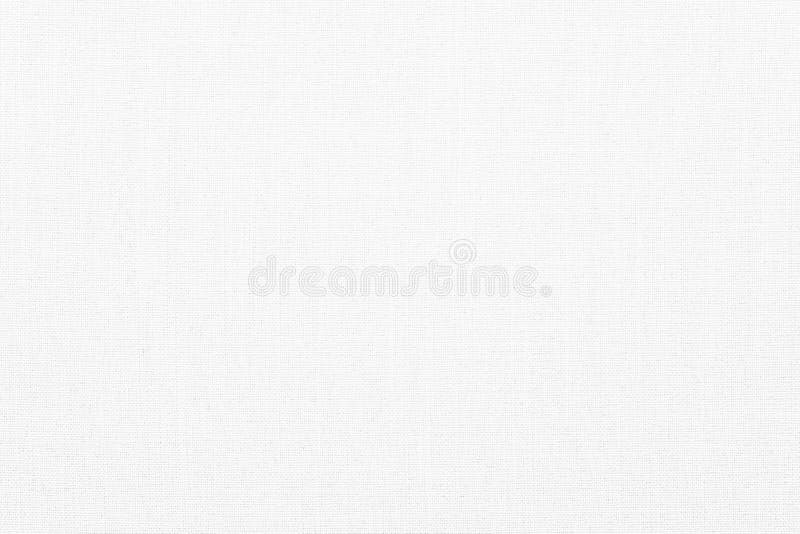 White Texture of Cotton Fabric, Natural Linen Background Stock Photo