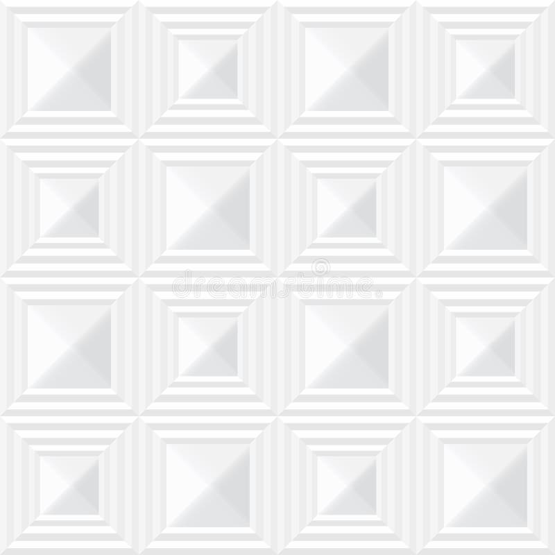 White Texture - Seamless Vector Background Stock Vector - Illustration