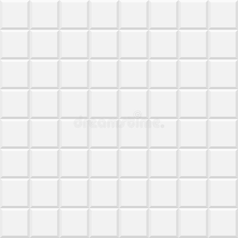 White Tile Texture - Seamless. Stock Vector - Illustration of kitchen