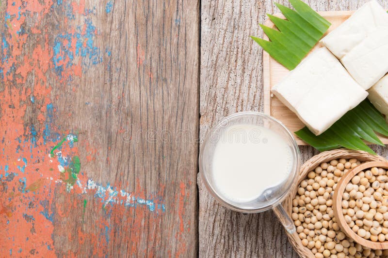 Tofu are a Good Source of Protein Stock Image - Image of bean, macro
