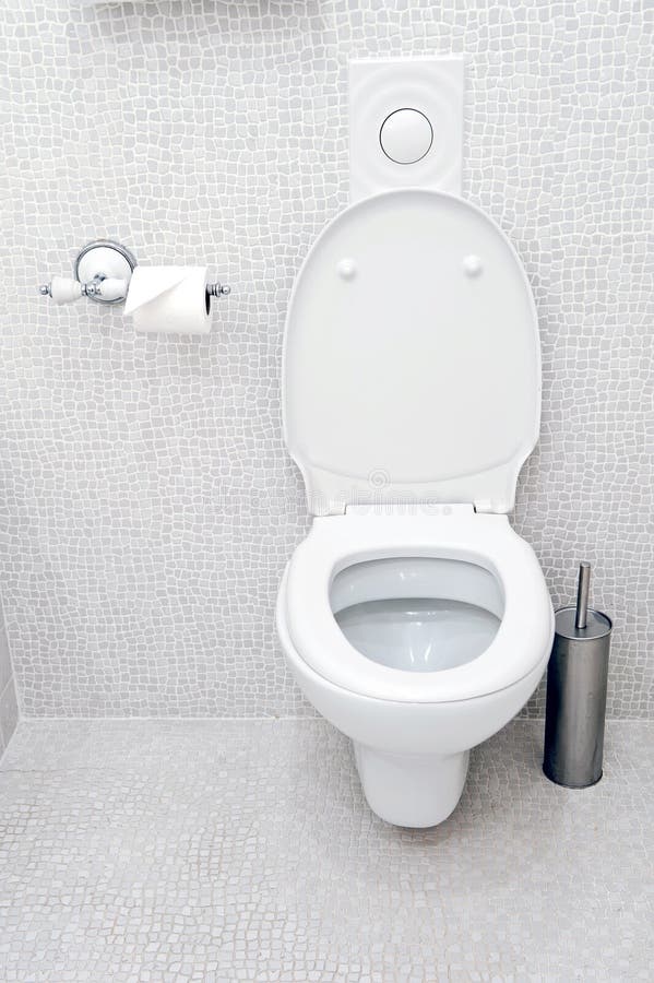 White toilet royalty free stock photography White toilet royalty free stock photography