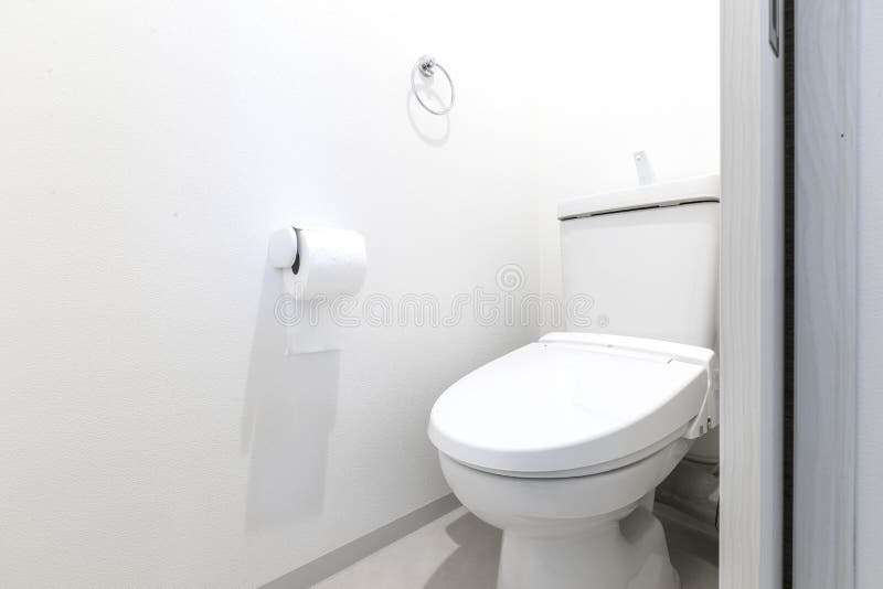 White toilet stock photo. Image of clean, modern, hygiene 178033540