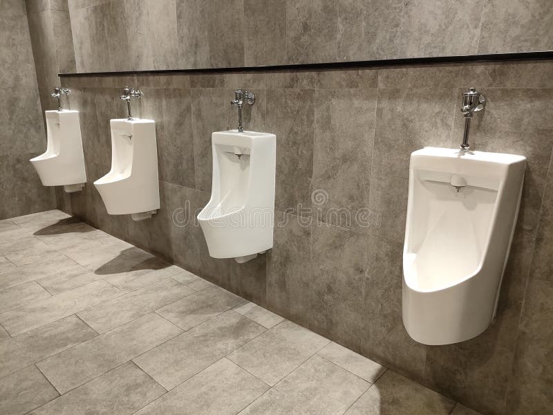 White Urinal Man in the Toilet Stock Photo Image of ceiling, urinal