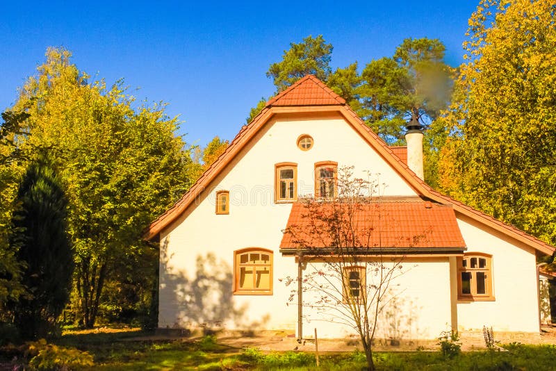 White house in the autumn royalty free stock image White house in the autumn royalty free stock image