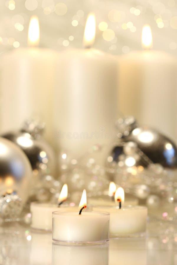 Christmas Candle stock image. Image of claus, decorative 6872343
