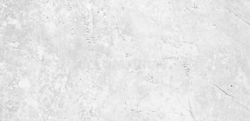 White Wall Background Texture with Plaster, White Concrete Wall Banner ...