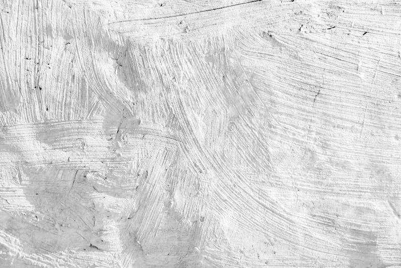 White Wall with Plastering Layer, Relief Pattern, Flat Background