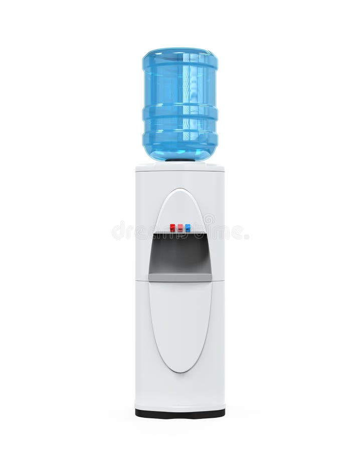 Office Water Cooler stock image. Image of wall, cooler 46383207
