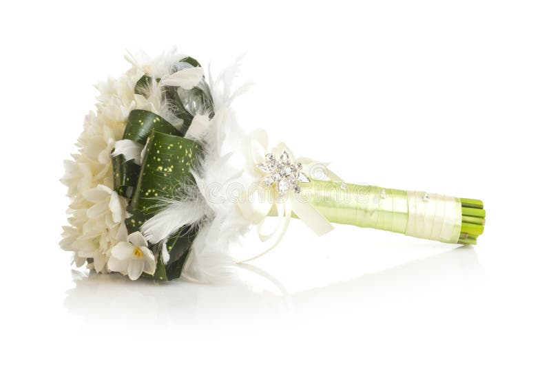 White wedding bouquet